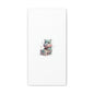 Cute Hippo Playing Piano Matte Canvas Print — Nursery Wall Art